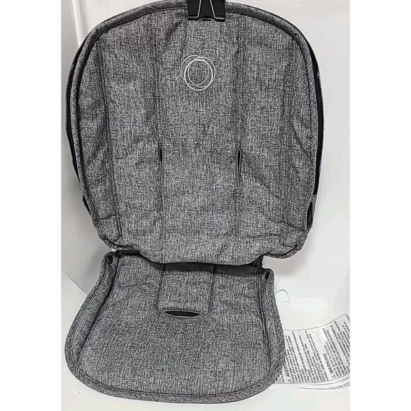 Bugaboo Ant Buggy Fabric Cover Cushion Padding Replacement Gray (NO Seat Belts) - Picture 1 of 9